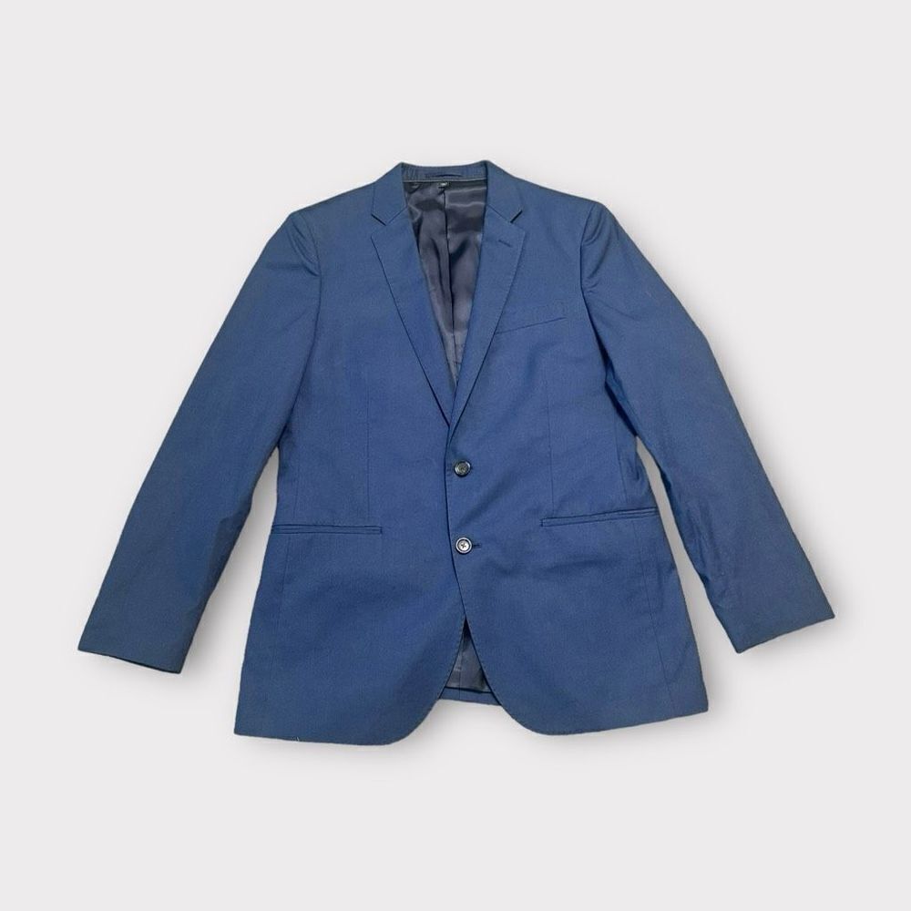 J. Crew Ludlow Suit Blazer Men’s Size 40 Italian Carpini Cotton Formal Jacket